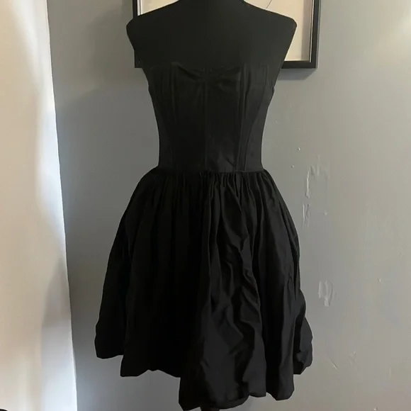 Black Corset Dress - Picture 1 of 8